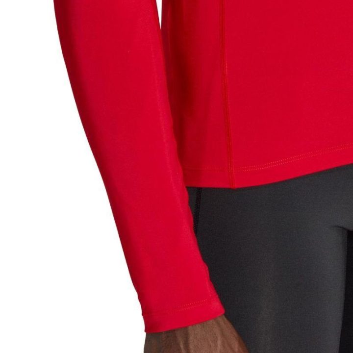 Vyriški prigludę marškinėliai adidas Techfit, raudoni