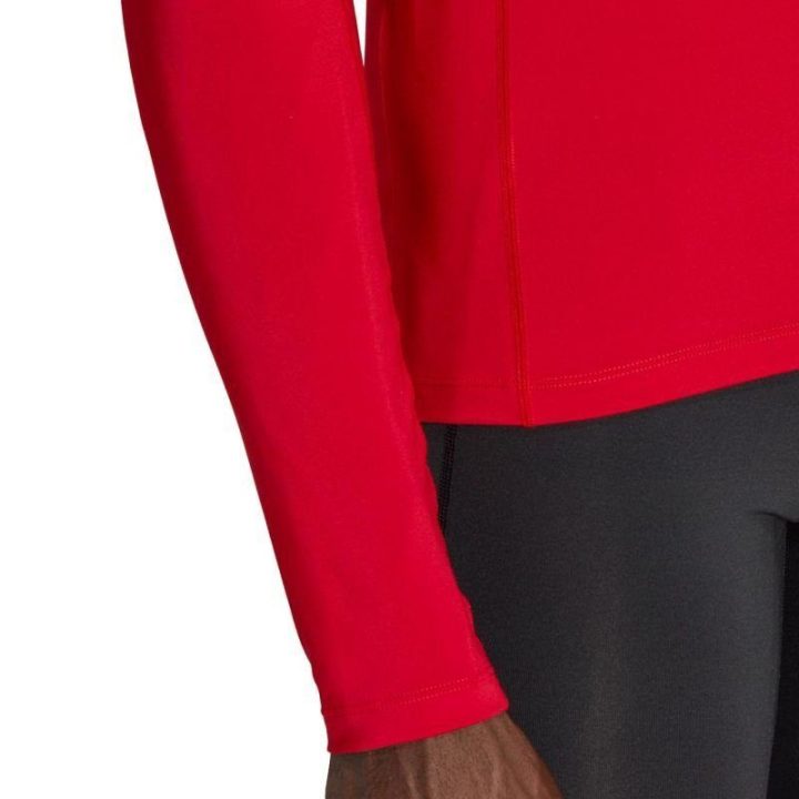 Vyriški prigludę marškinėliai adidas Techfit, raudoni