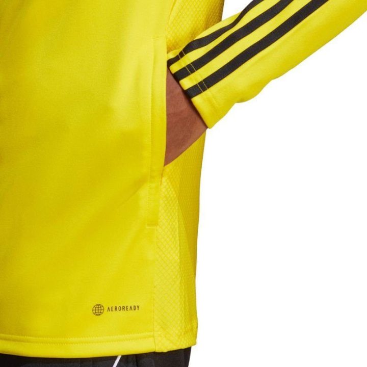 Vyriškas futbolo treniruočių džemperis adidas Tiro 23 League, geltonas