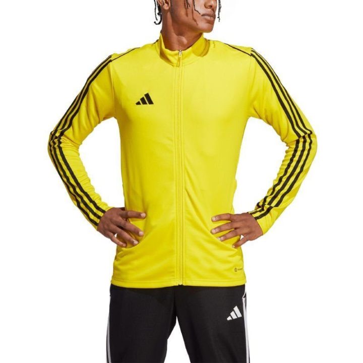 Vyriškas futbolo treniruočių džemperis adidas Tiro 23 League, geltonas