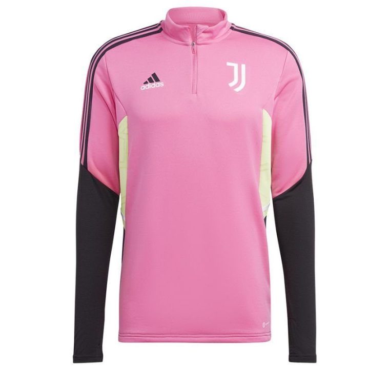 Vyriškas futbolo džemperis adidas Juventus Training Top, rožinis