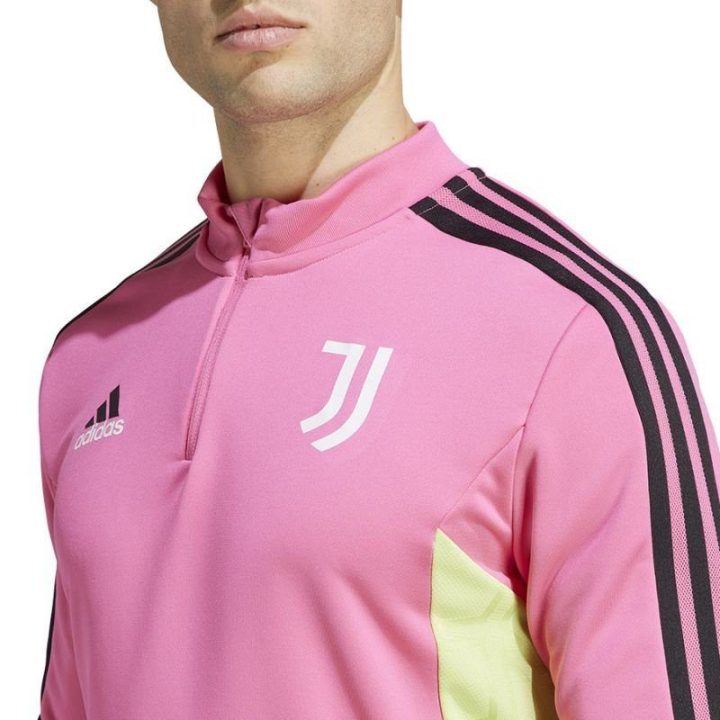 Vyriškas futbolo džemperis adidas Juventus Training Top, rožinis