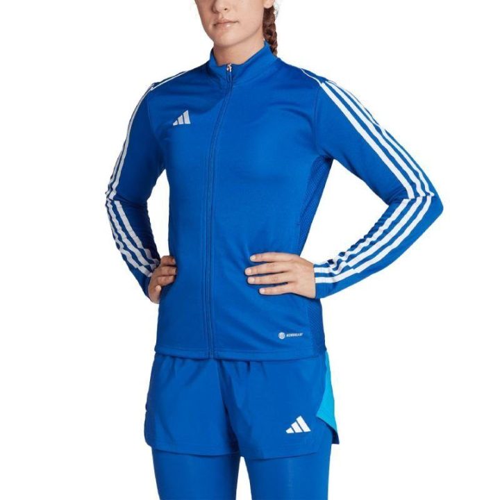 Moteriškas futbolo džemperis adidas Tiro 23 League Training, mėlynas