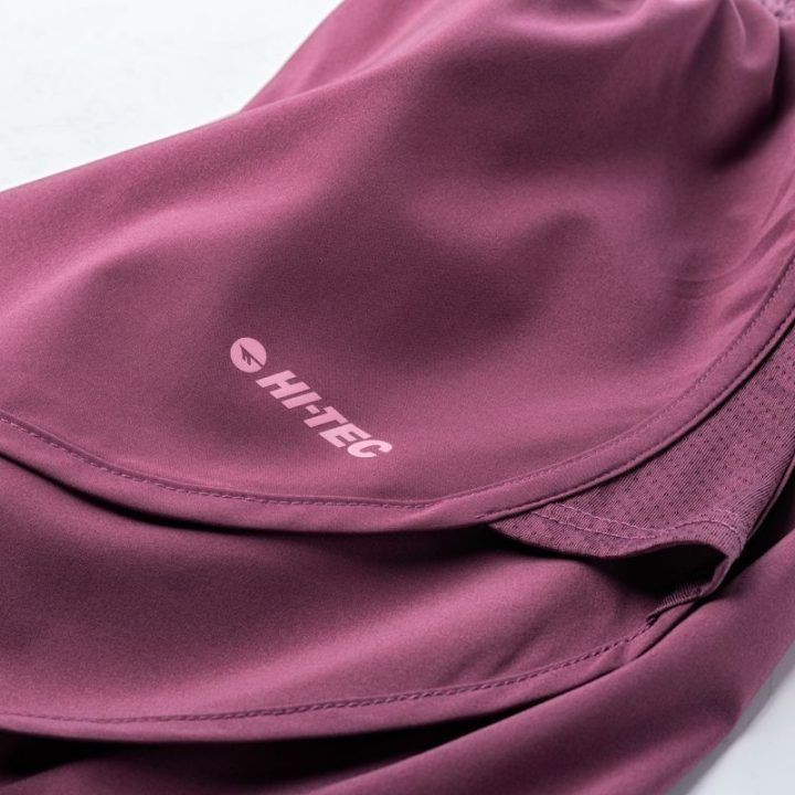 Moteriški laisvo kirpimo šortai Hi-Tec, violetiniai