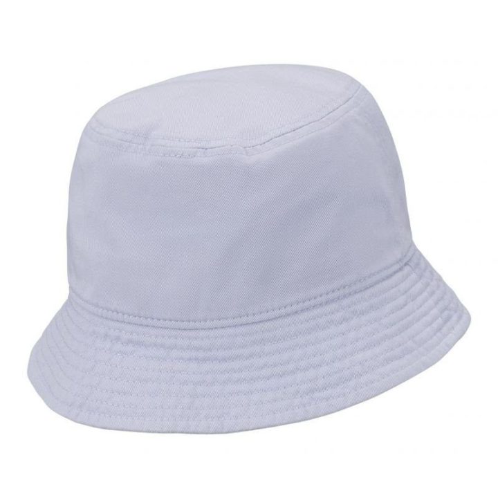 Medvilninė skrybėlė plačiais kraštais Nike Sportswear, violetinė