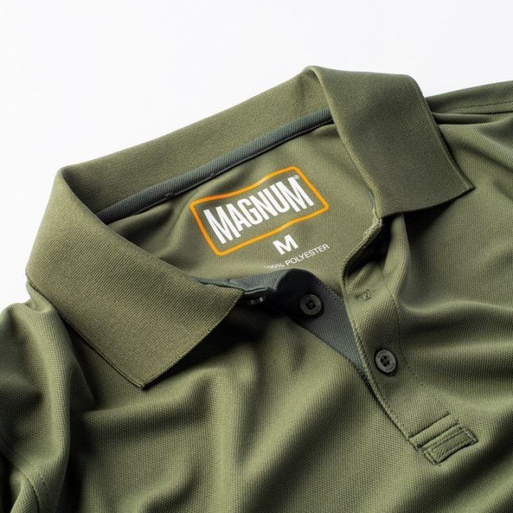 Vyriški polo marškinėliai Magnum Polo II, alyvuogių