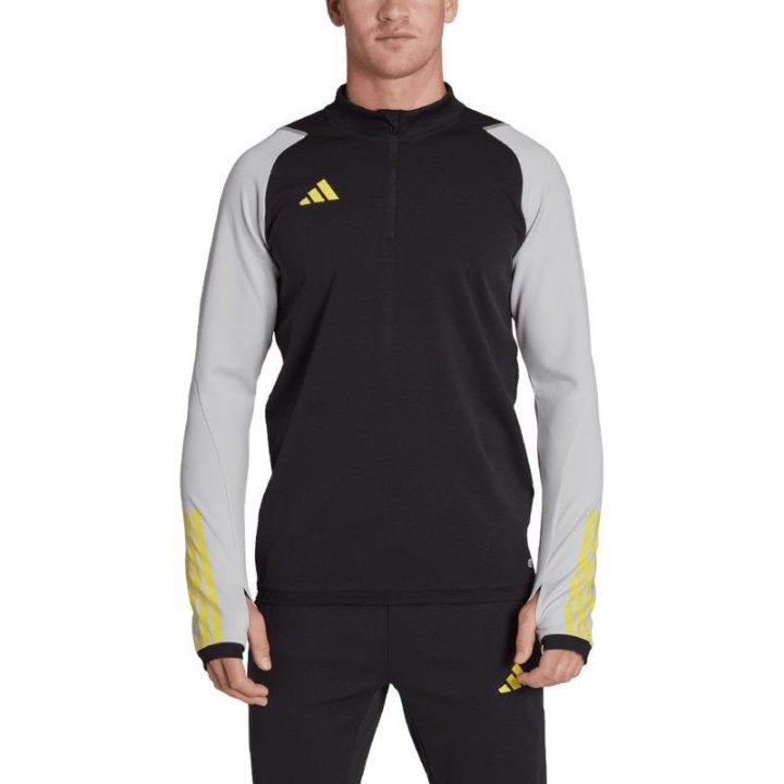 Vyriškas džemperis adidas Tiro 23 Competition, pilkas ir juodas