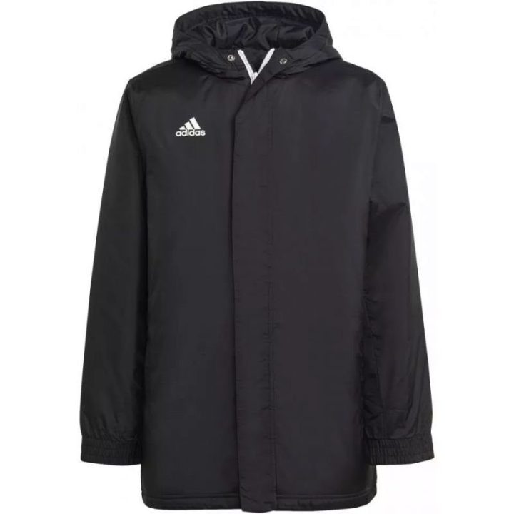 Vyriška pašiltinta striukė adidas Entrada 22 Stadium, juoda