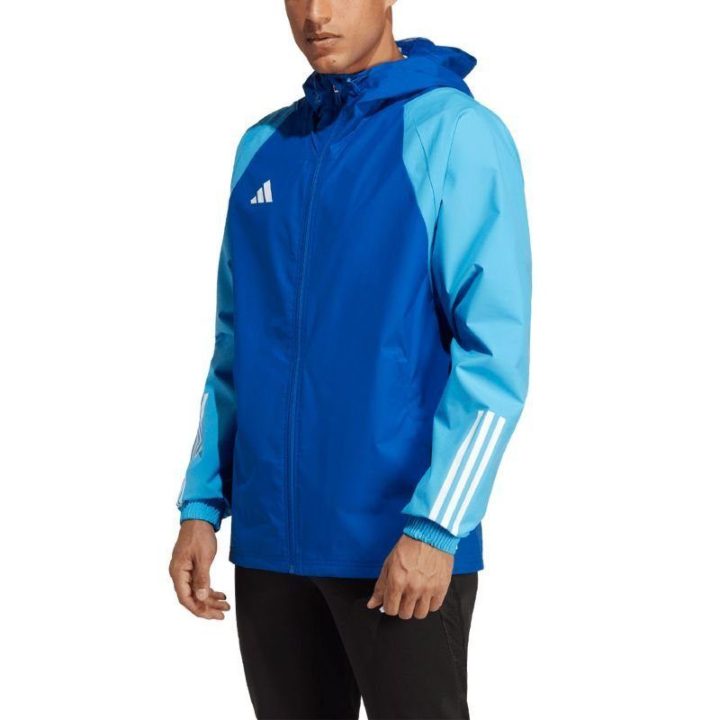 Vyriška striukė adidas Tiro 23 Competition All Weather, mėlyna