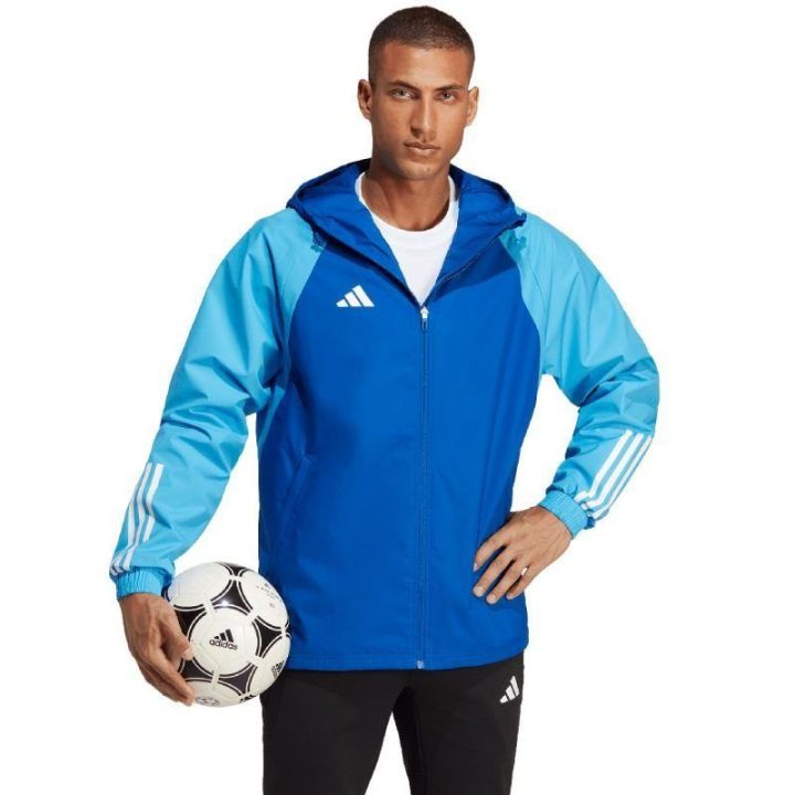 Vyriška striukė adidas Tiro 23 Competition All Weather, mėlyna