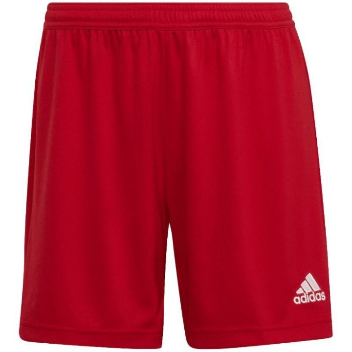 Moteriški futbolo šortai adidas Entrada 22, raudoni