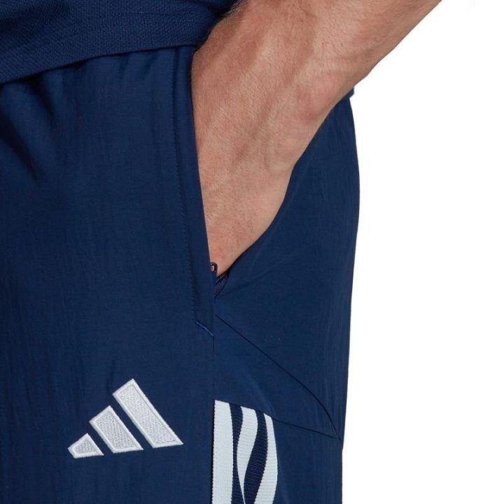 Vyriški šortai su raišteliu adidas Tiro 23, tamsiai mėlyni