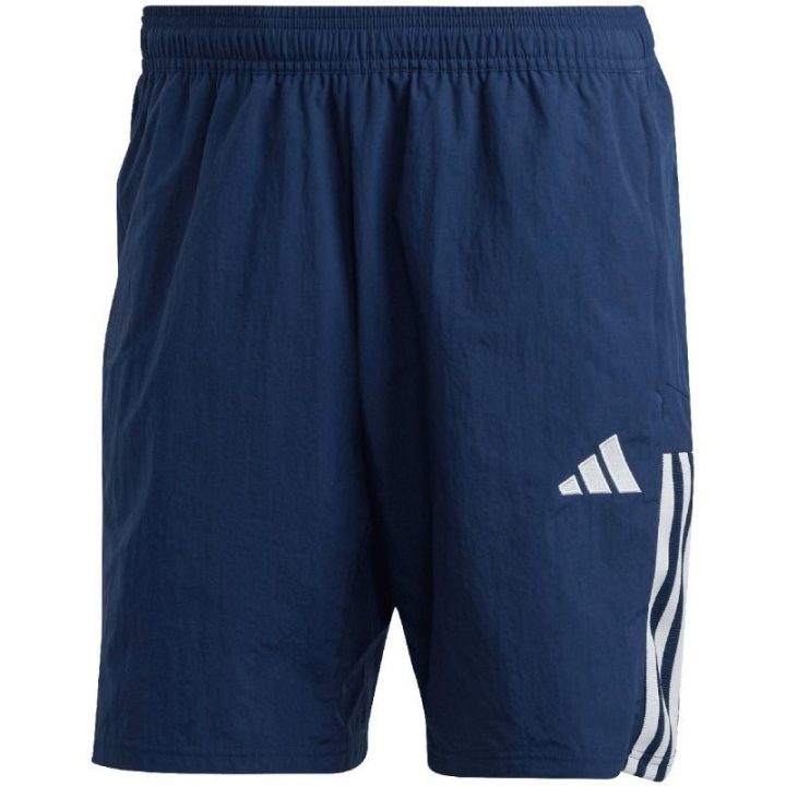 Vyriški šortai su raišteliu adidas Tiro 23, tamsiai mėlyni
