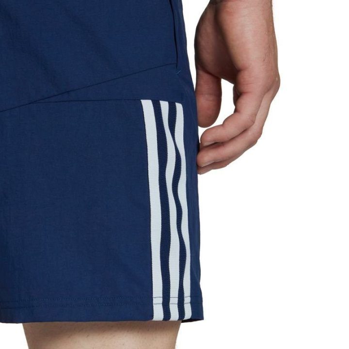 Vyriški šortai su raišteliu adidas Tiro 23, tamsiai mėlyni