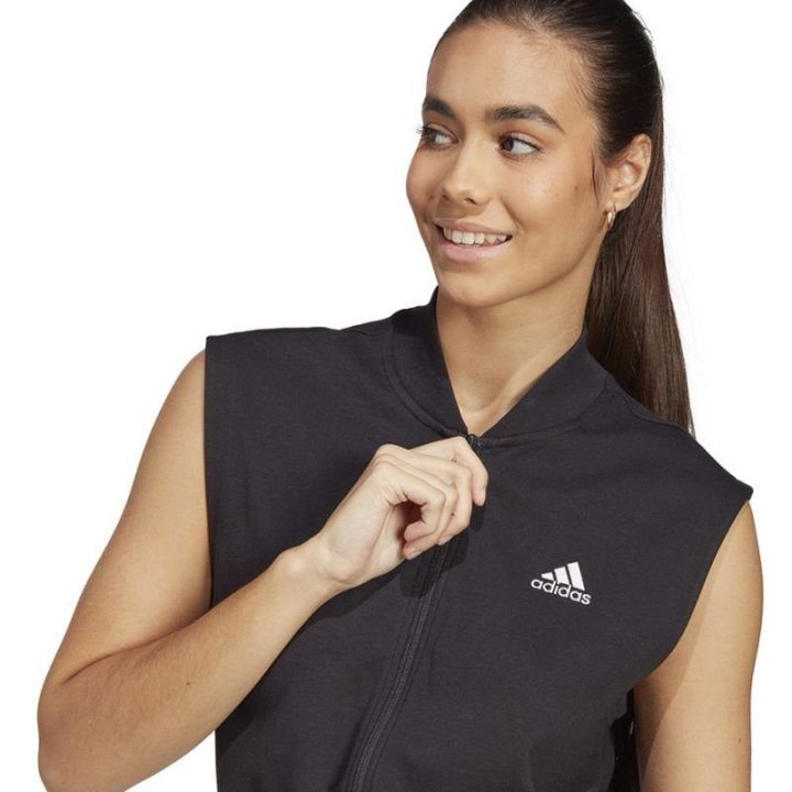 Moteriškas kombinezonas be rankovių adidas Bluv Q2, juodas