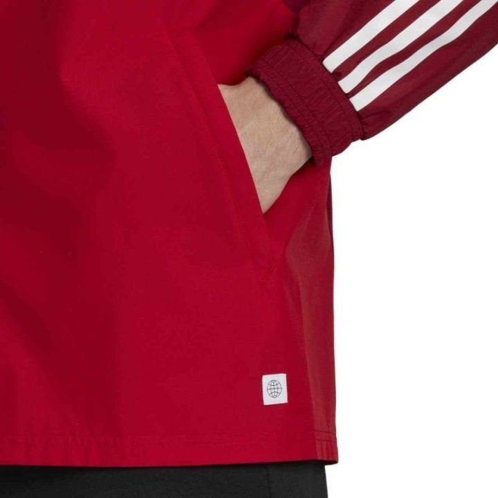 Vyriška neperšlampama striukė adidas Tiro 23 All Weather, raudona