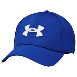 Vyriška kepurė su snapeliu Under Armour Blitzing, 53–58 cm, mėlyna