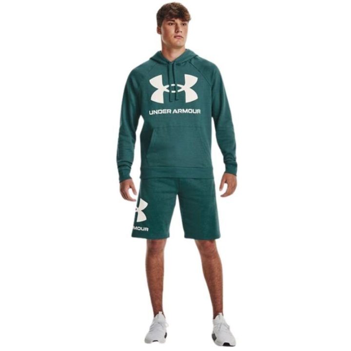 Vyriškas džemperis Under Armour Rival Fleece Big Logo, žalias