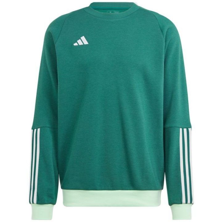 Vyriškas medvilninis džemperis adidas Tiro 23, žalias