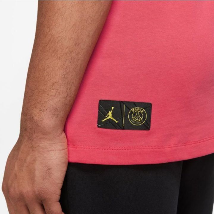 Vyriški įprasto kirpimo marškinėliai Nike Jordan PSG, raudoni