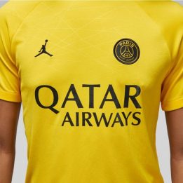 Vyriški marškinėliai Nike PSG DF Academy Pro, geltoni