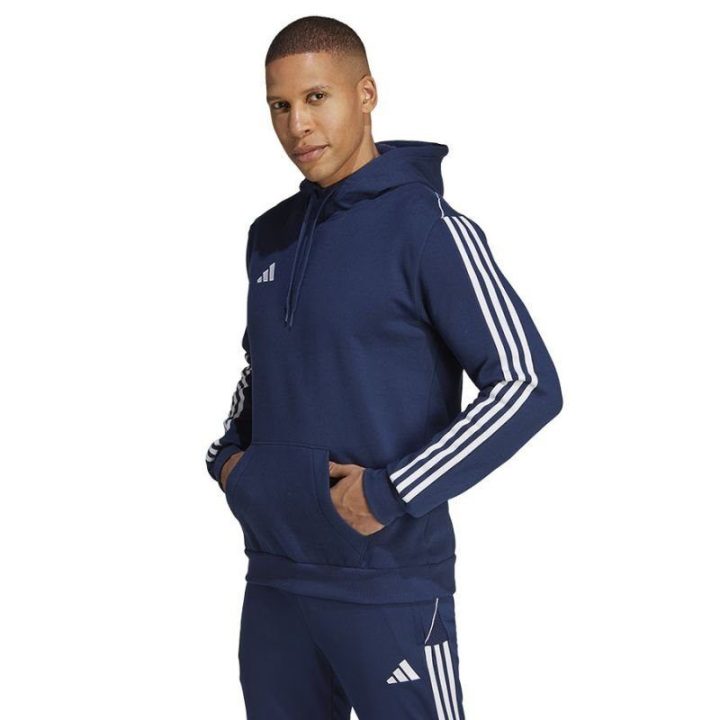 Vyriškas džemperis su gobtuvu adidas TIRO 23, tamsiai mėlynas