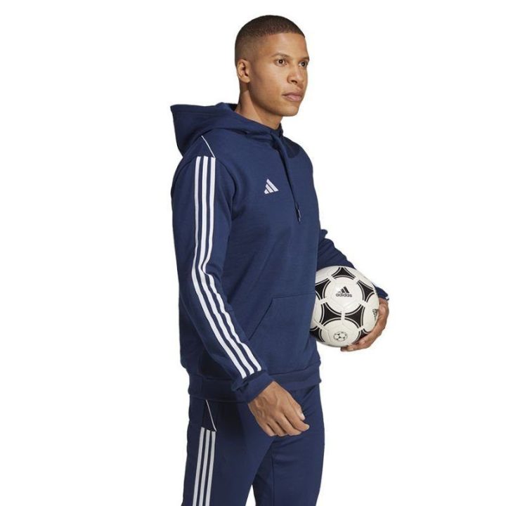 Vyriškas džemperis su gobtuvu adidas TIRO 23, tamsiai mėlynas