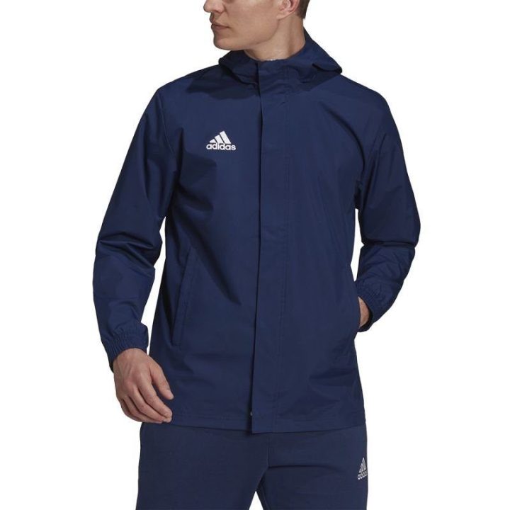 Vyriška striukė adidas Entrada 22 All Weather, tamsiai mėlyna