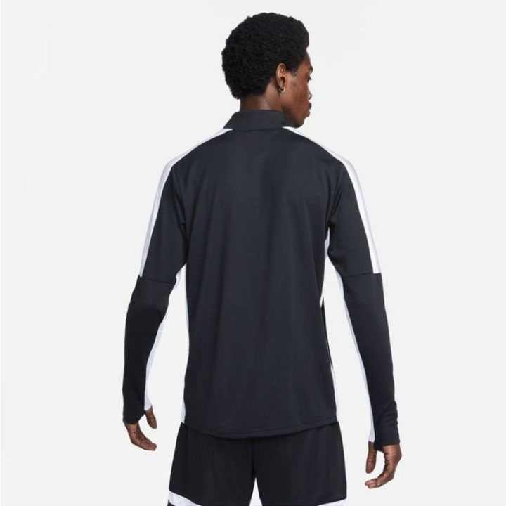 Vyriškas džemperis su užtrauktuku Nike Dri-Fit Academy, juodas