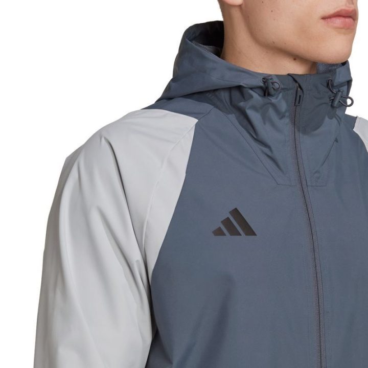 Vyriška vandeniui atspari striukė adidas Tiro 23, pilka
