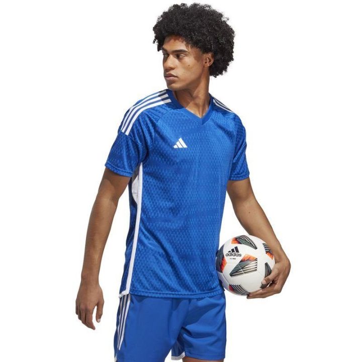 Vyriški futbolo marškinėliai adidas Tiro 23, mėlyni