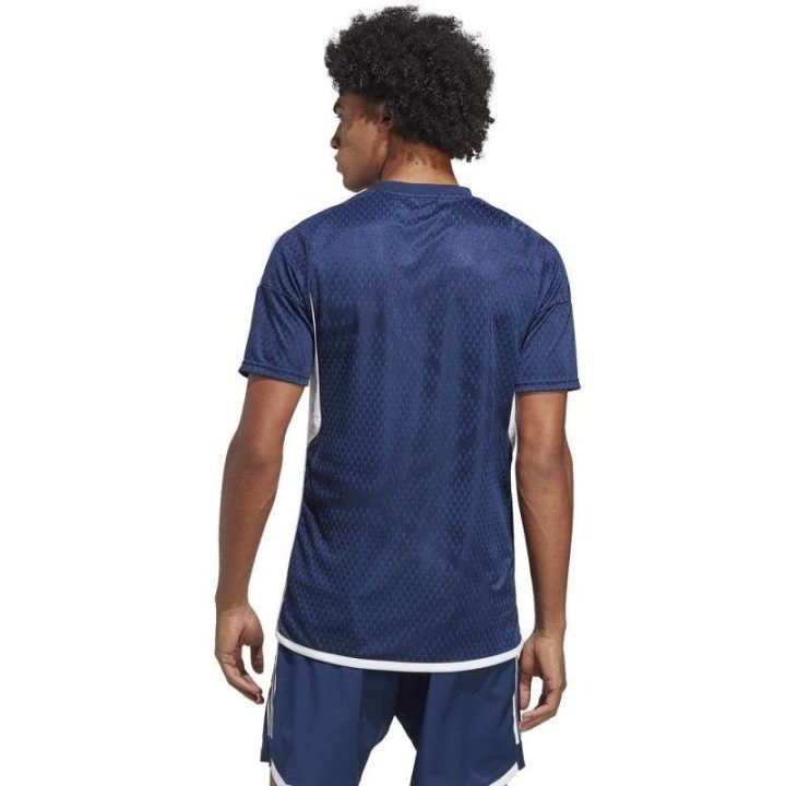 Vyriški futbolo marškinėliai adidas Tiro 23, tamsiai mėlyni