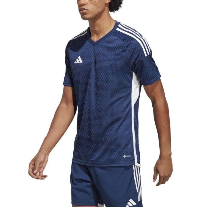 Vyriški futbolo marškinėliai adidas Tiro 23, tamsiai mėlyni