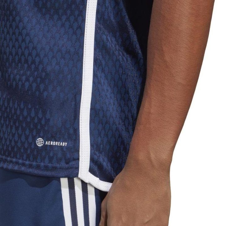 Vyriški futbolo marškinėliai adidas Tiro 23, tamsiai mėlyni