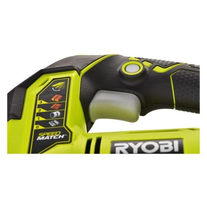 Akumuliatorinis siaurapjūklis 18 V Ryobi R18JS-0, 2 pjūkleliai