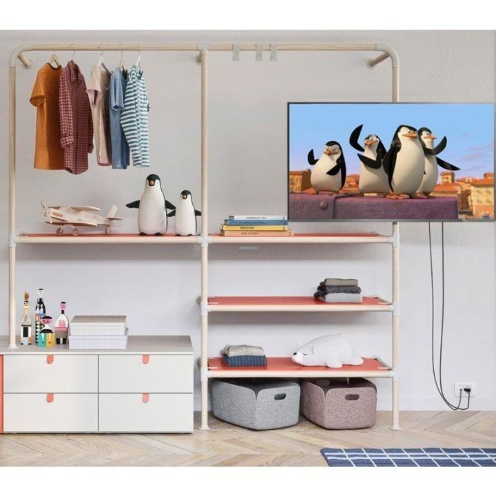 Televizoriaus laikiklis TECHLY, 13–30 colių, iki 10 kg, juodas