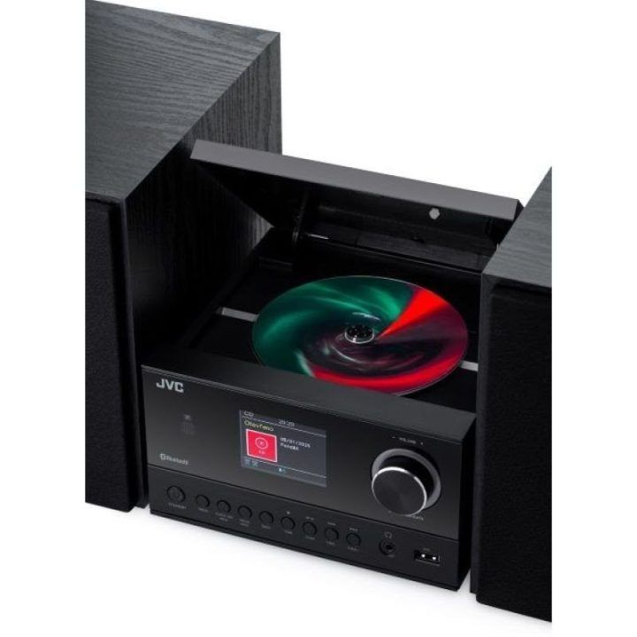 Mini garso sistema JVC UX-E225B, juoda