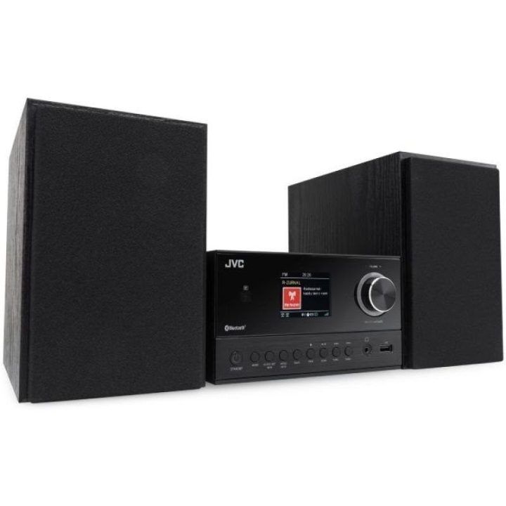 Mini garso sistema JVC UX-E225B, juoda