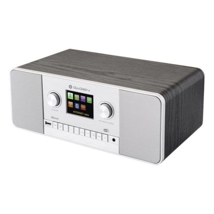 Interneto ir DAB+ radijas GoGen IR 257 BTDAB, sidabrinis