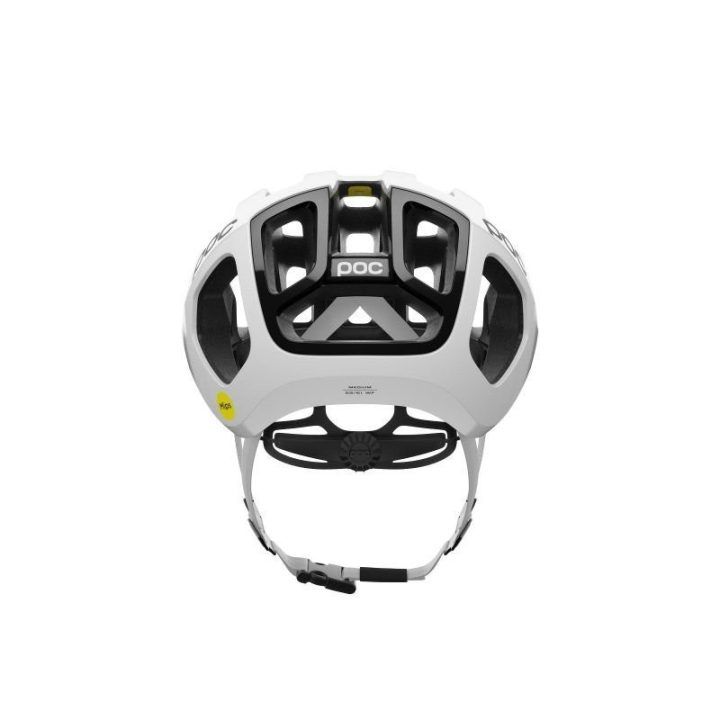 Dviračio šalmas POC Ventral Air Wide Fit MIPS Integra, baltas