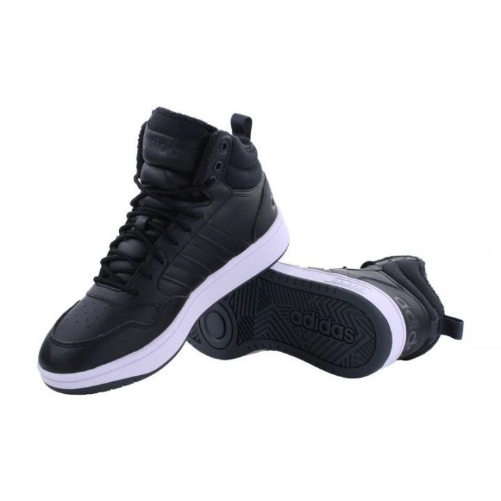 Vyriški žieminiai sportbačiai adidas Hoops 3.0, juodi