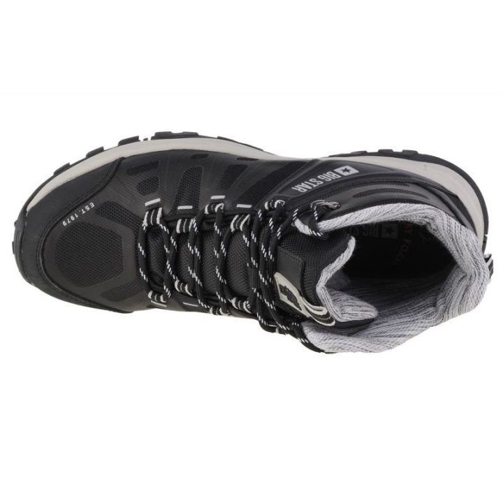 Vyriški aukšti žygio batai Big Star, juodi