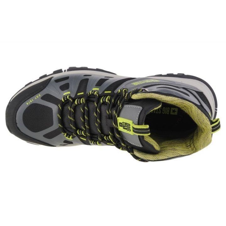 Vyriški žygio batai aukštu auliuku Big Star, pilki