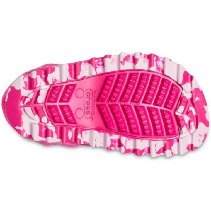 Vaikiški žieminiai batai Crocs Classic Neo Puff, rožiniai