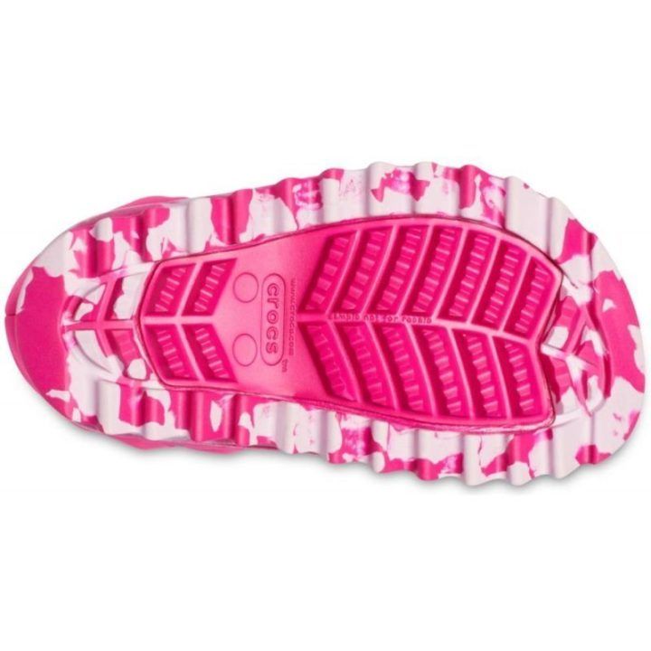 Vaikiški žieminiai batai Crocs Classic Neo Puff, rožiniai