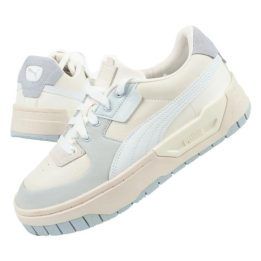 Moteriški sportbačiai su 3,5 cm platforma Puma Cali Dream, balti