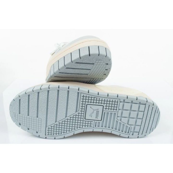 Moteriški sportbačiai su 3,5 cm platforma Puma Cali Dream, balti