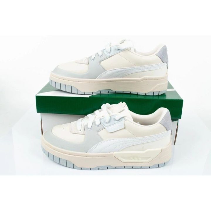 Moteriški sportbačiai su 3,5 cm platforma Puma Cali Dream, balti