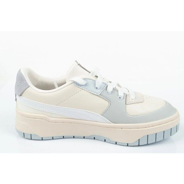 Moteriški sportbačiai su 3,5 cm platforma Puma Cali Dream, balti