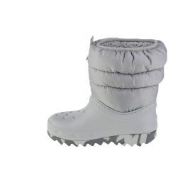 Vaikiški sniego batai Crocs Classic Neo Puff, pilki